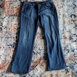 Sweet 'N Low Style Lucky Brand Bootcut Blue Jeans Size 6/28